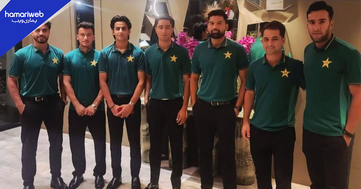 ہانگ کانگ سکسز ٹورنامنٹ میں حصہ لینے کے لیے پاکستان کرکٹ ٹیم روانہ