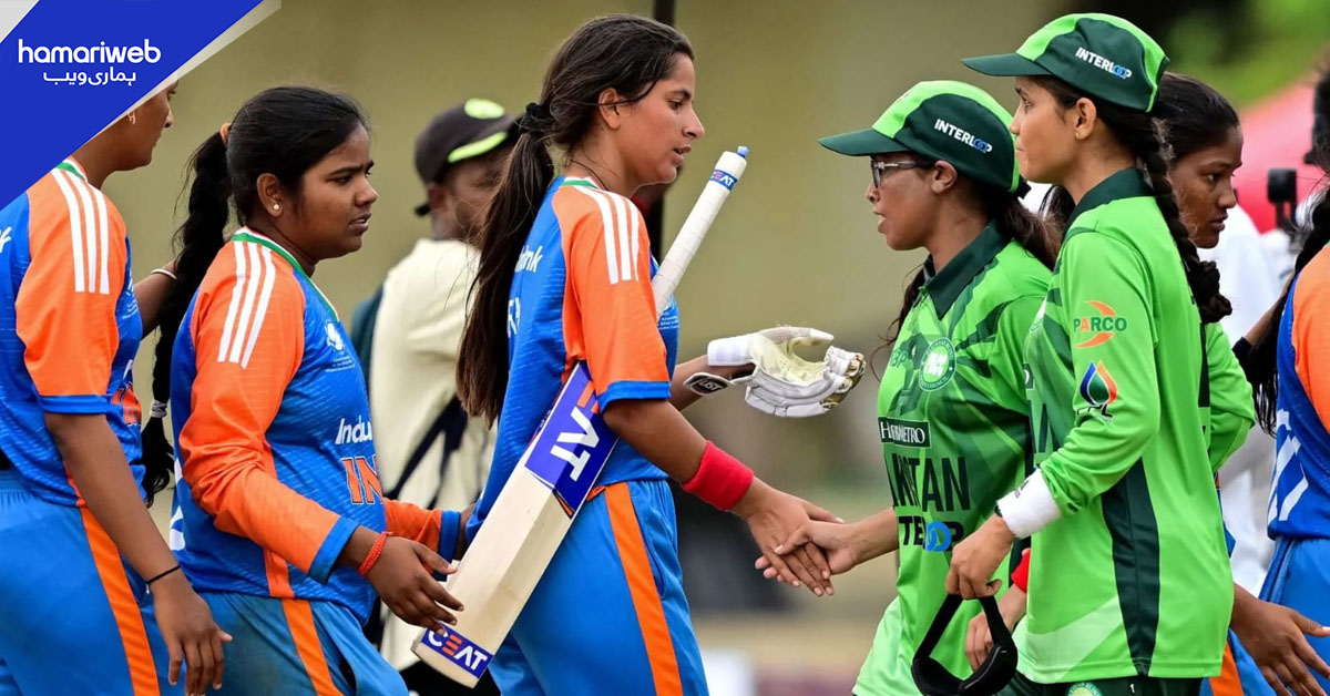 بھارتی کھلاڑیوں کو مصافحہ کے لیے اندھا ہونا پڑے گا؟ خواتین کی بلائنڈ کرکٹ ٹیم نے ثابت کردیا