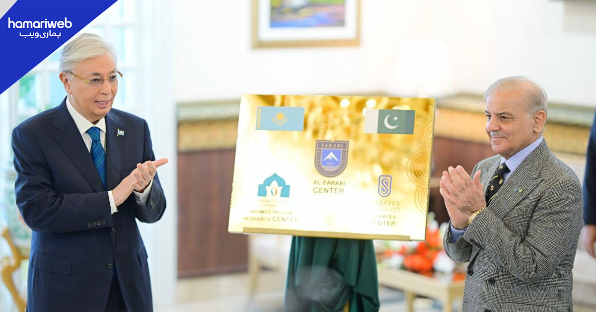 پاکستان اور قازقستان کے درمیان 19 مفاہمتی یادداشتوں اور معاہدوں پر دستخط 