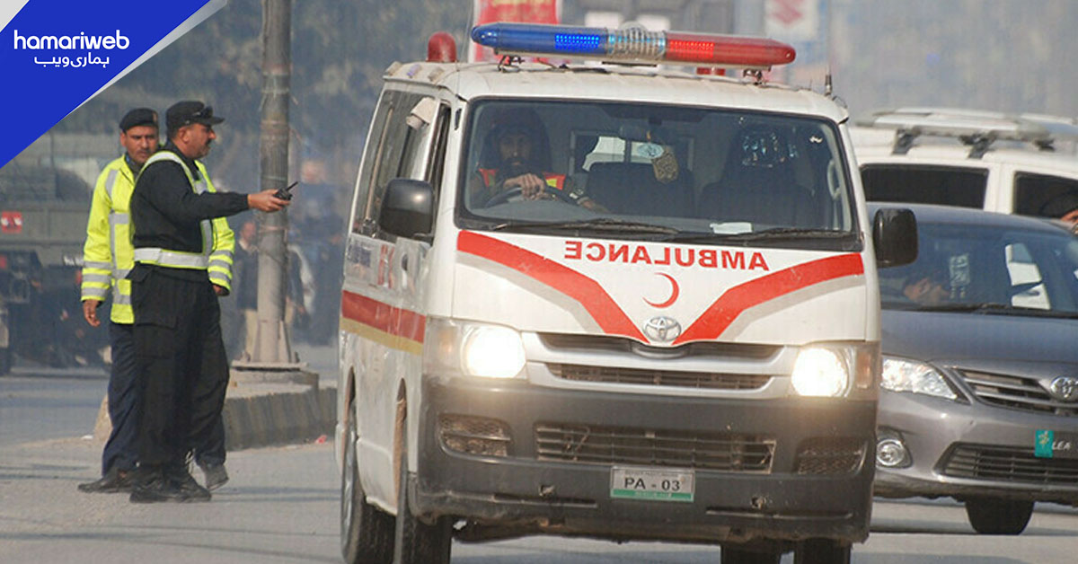 رحیم یارخان:ایمبولینس بس سے ٹکرا گئی، 3 افراد جاں بحق، 4 شدید زخمی 