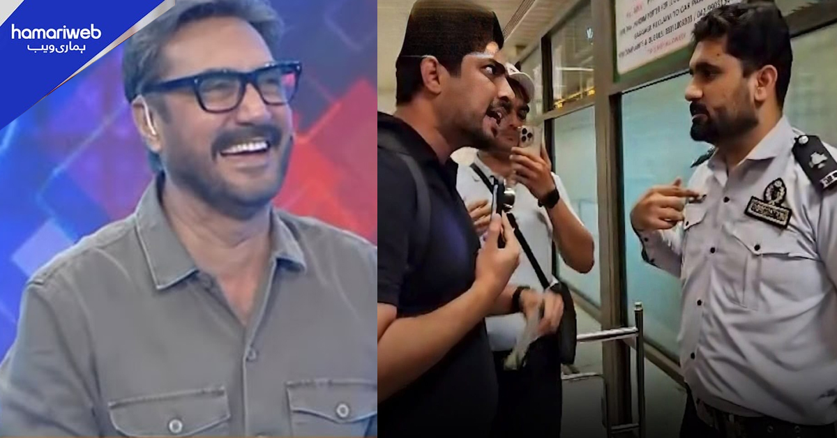  لاہور ایئرپورٹ تنازعہ: عدنان صدیقی کا طنز، اقرار الحسن ایک بار پھر خبروں کی زینت 