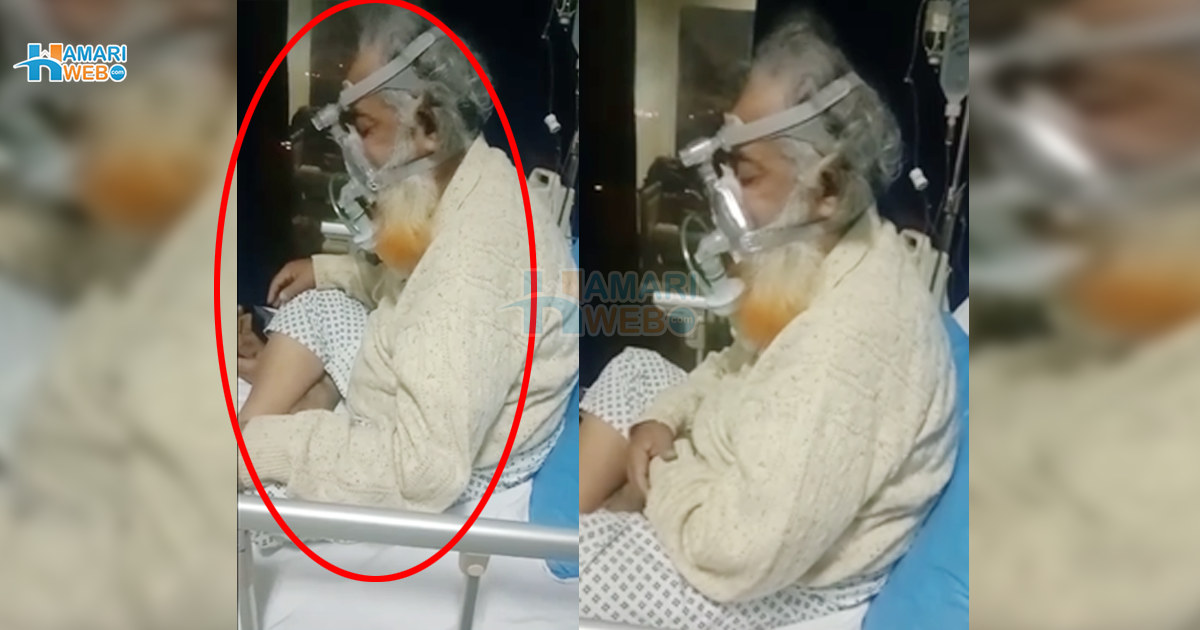 موت کا وقت قریب تھا ۔۔ انتقال سے کچھ دیر قبل بزرگ کی بیماری کی حالت میں آئی سی یو میں نماز ادا کرنے کی دل چھو لینے والی ویڈیو