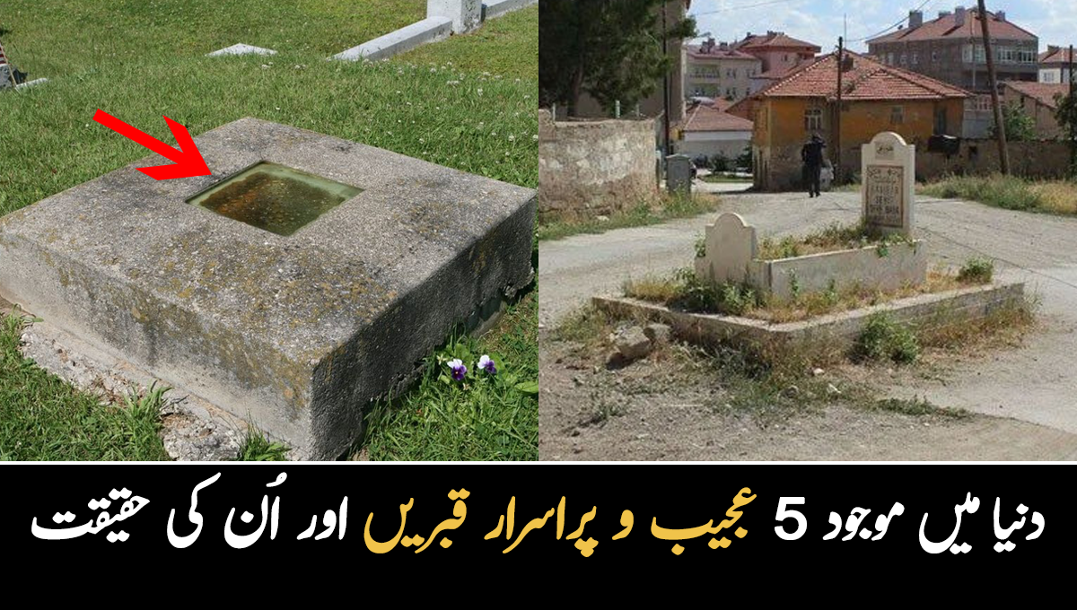 کسی کی قبر میں کھڑکی ہے تو کوئی قبر ہے سڑک کے بالکل درمیان ۔۔ دنیا میں موجود 5 عجیب اور پراسرار قبریں جن کی حقیقت آپ کو حیران کر دے گی