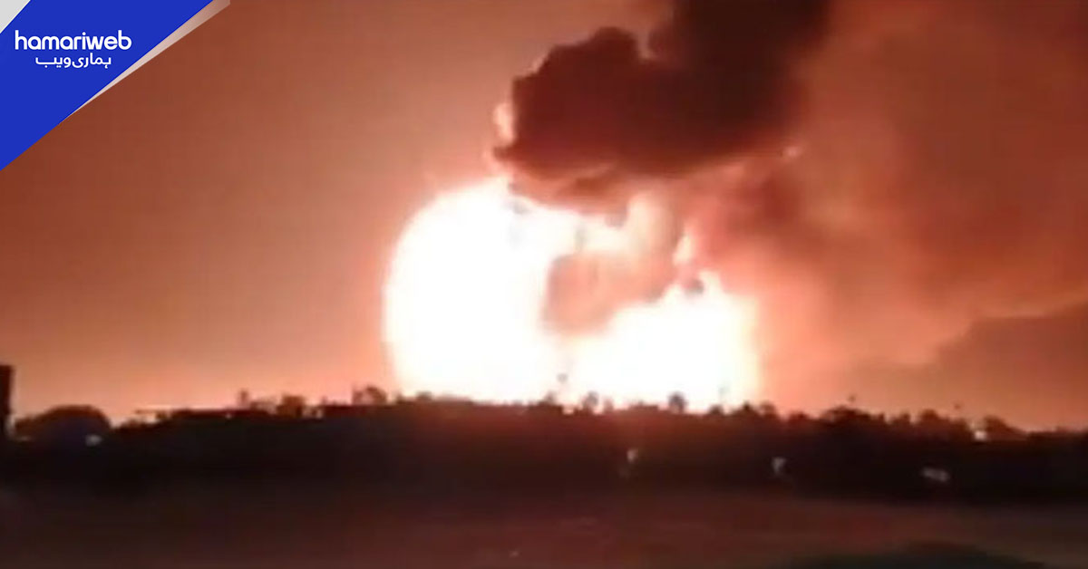 ارجنٹائن کے صنعتی علاقے میں دھماکا، آگ بھڑک اٹھی ، ویڈیووائرل