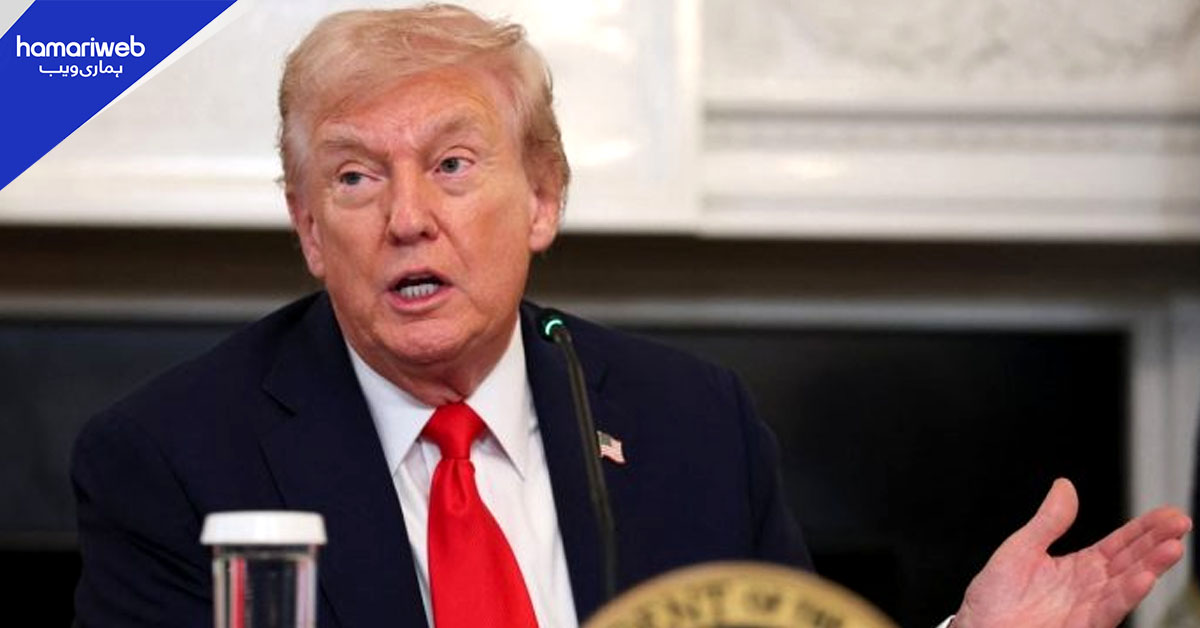 اب امن کے بارے میں نہیں سوچتا، امریکی صدر ڈونلڈ ٹرمپ