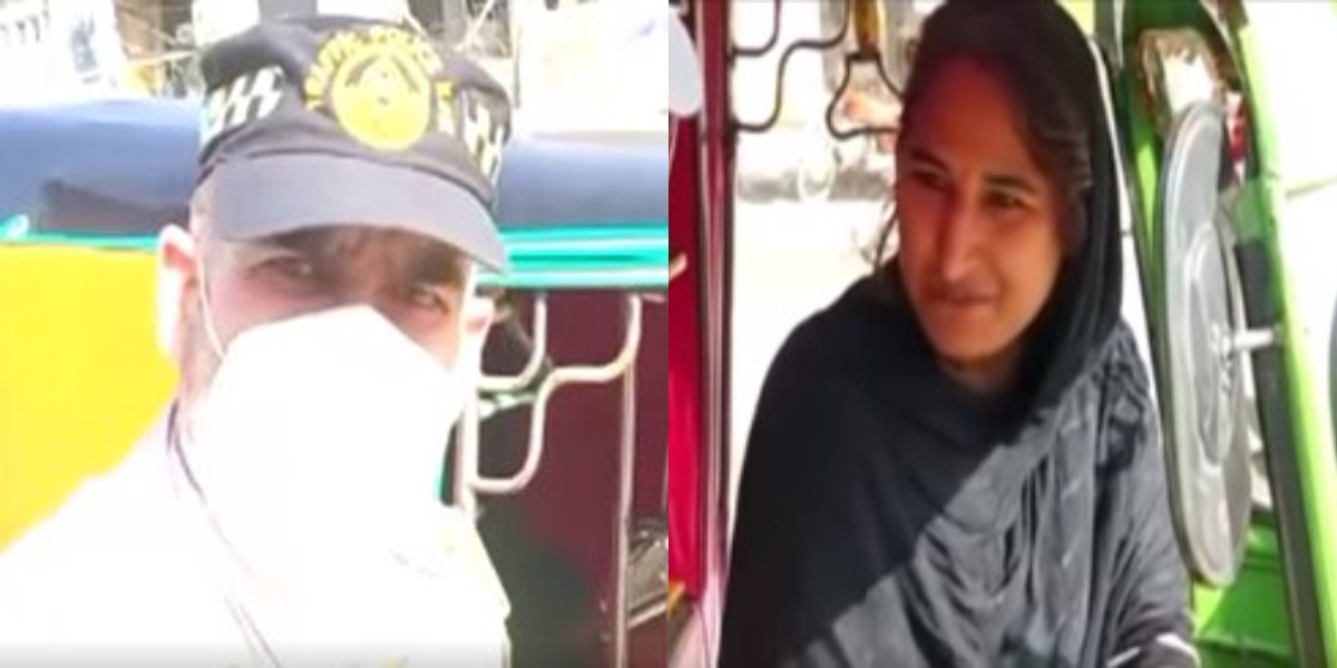 خاتون رکشہ ڈارئیور کو ٹریفک پولیس  نے روکا اور پھر۔۔۔ چلان کرنے کے بجائے ٹریفک پولیس  نے کیا کیا جو سب دیکھتے ہی رہ گئے؟