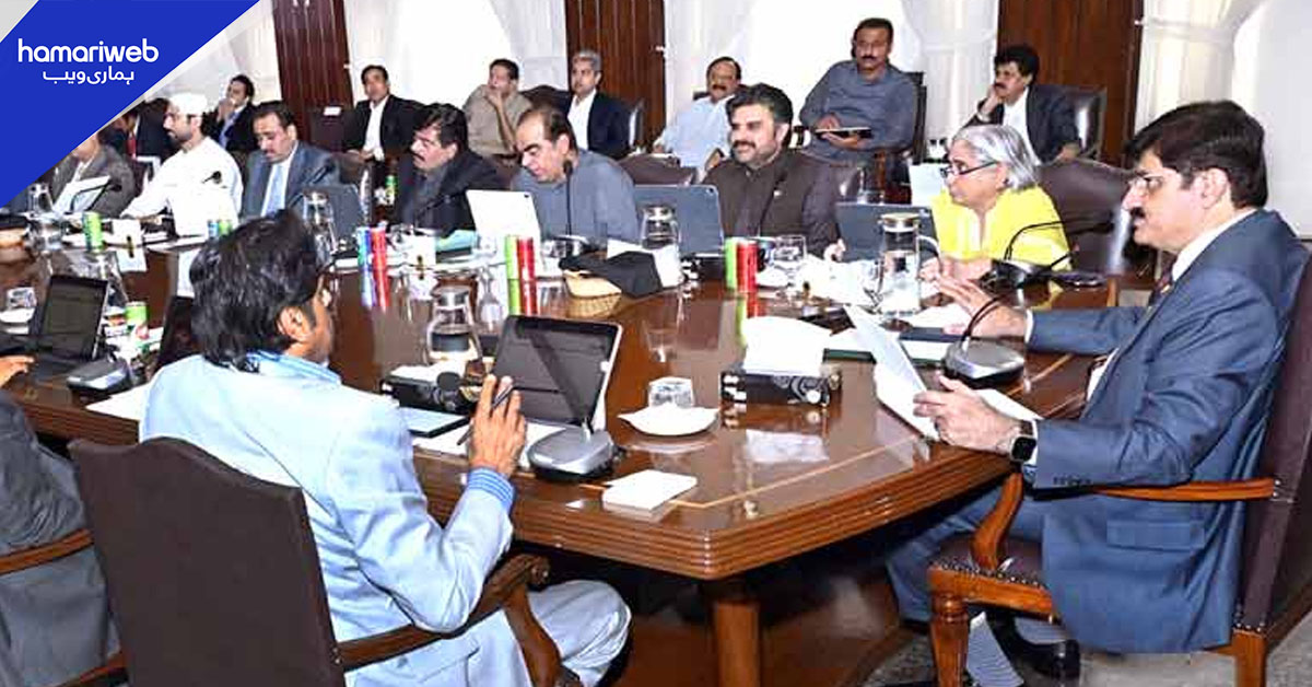سندھ کابینہ کا اہم ہنگامی اجلاس جمعرات کو طلب کرلیا گیا