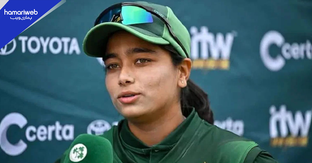 فاطمہ ثناء کا ویمنز بگ بیش لیگ سے معاہدہ