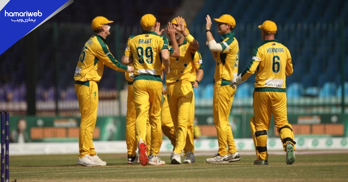 پاکستان کو اوور 40 ٹی ٹوئنٹی ورلڈ کپ میں شکست، آسٹریلیا جیت گیا