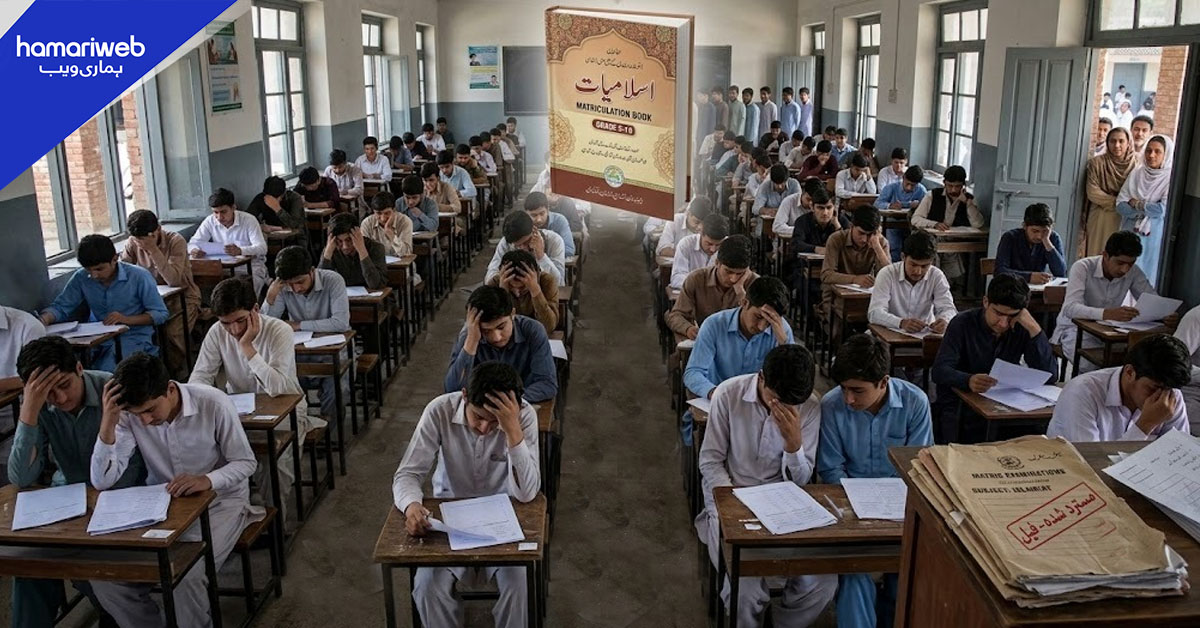 پشاور بورڈ کے میٹرک نتائج: اسلامیات میں 10 ہزار طلبہ ناکام، نتائج نے تشویش بڑھا دی