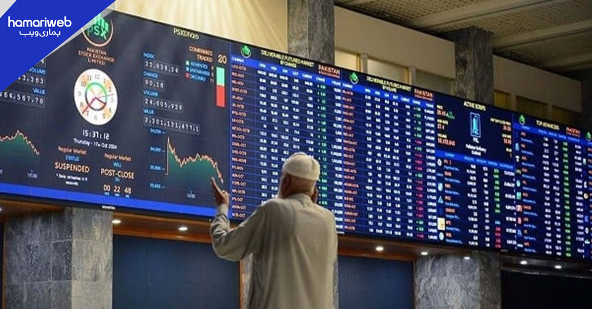 پاکستان اسٹاک ایکسچینج میں مندی، انڈیکس میں 6682 پوائنٹس کی کمی