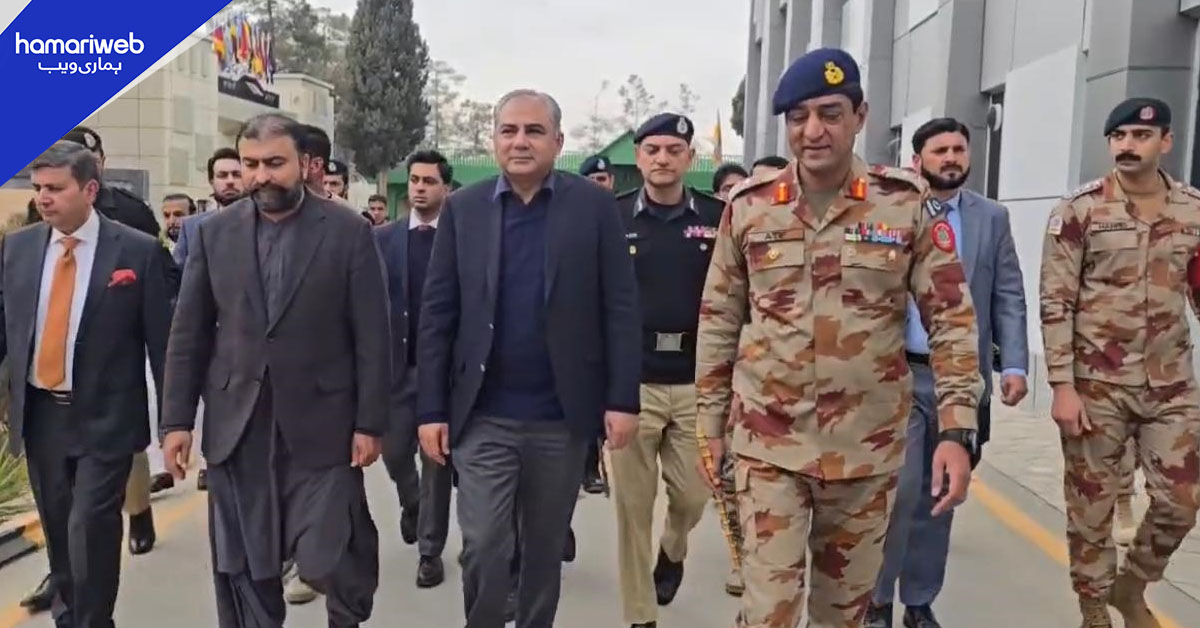 کوئٹہ: وزیر داخلہ اور وزیراعلیٰ کا ایف سی بلوچستان نارتھ کا دورہ، شہداء کو خراجِ عقیدت