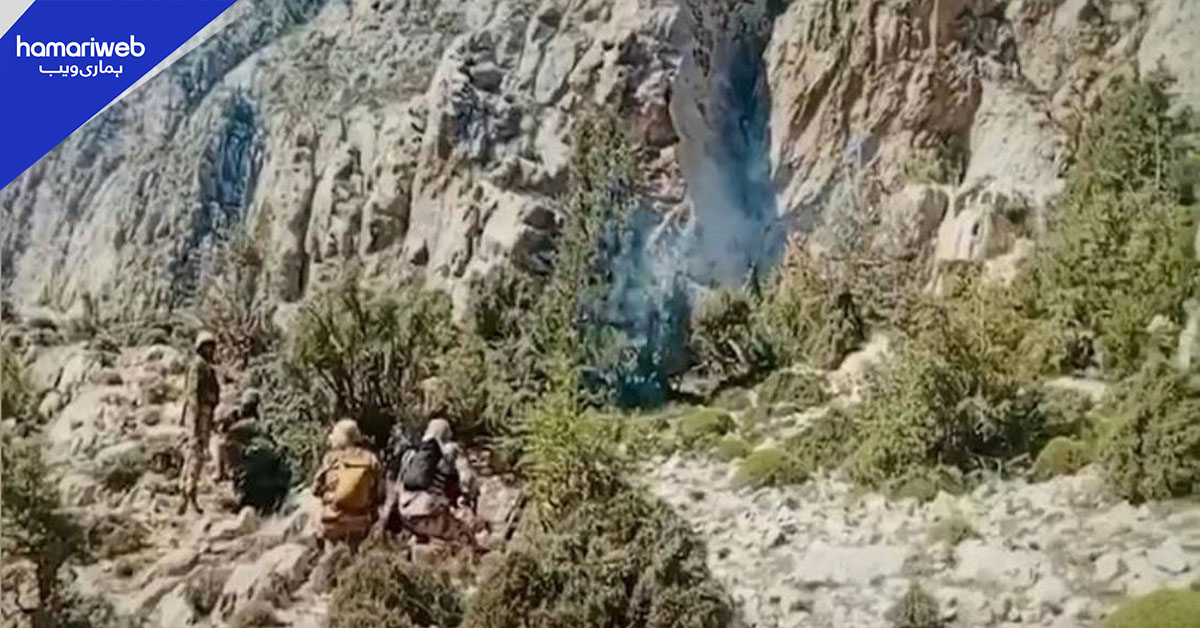 پنجگور میں سیکیورٹی فورسز کا آپریشن، 5 دہشتگرد ہلاک، اسلحہ و آئی ای ڈیز برآمد