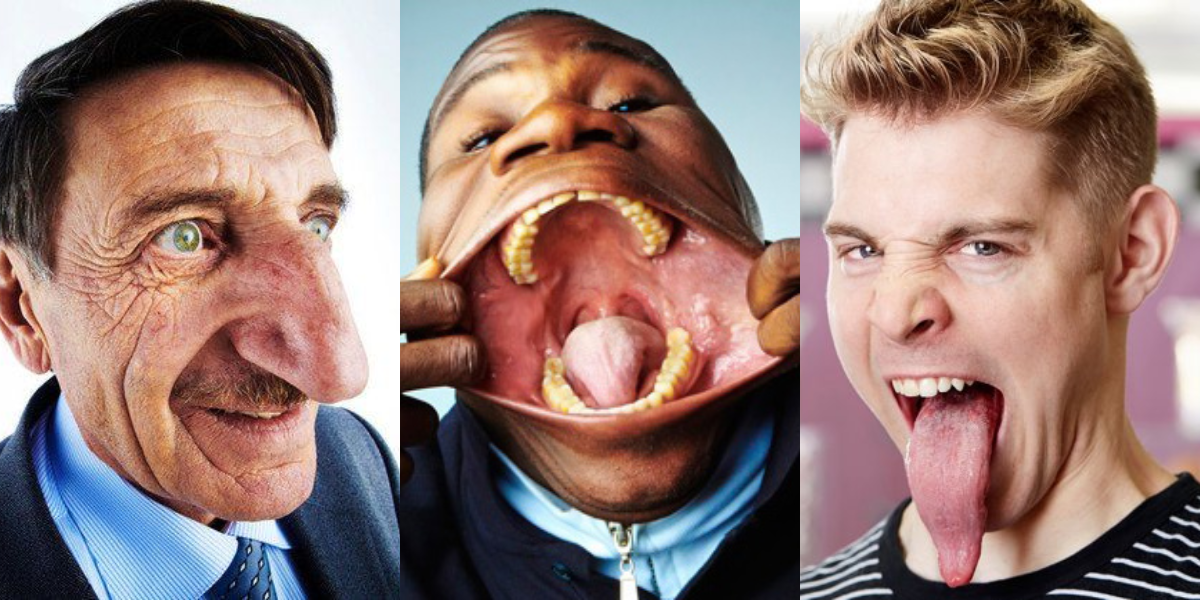 کسی کی زبان لمبی تو کسی کا منہ اتنا بڑا کہ آپ بھی ڈر جائیں ۔۔۔ دنیا کے 5 ایسے عجیب انسان جن کے جسم کے ان حصوں کو دیکھ کر آپ بھی حیران ہوجائیں گے