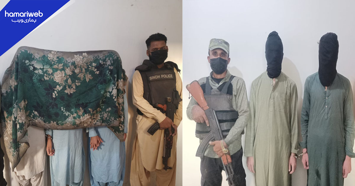 کراچی میں CTD اور حساس اداروں کی کارروائی، کالعدم تنظیموں کے 5 دہشت گرد گرفتار