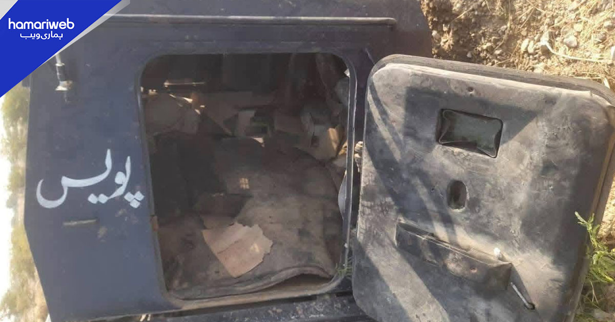 ڈی آئی خان میں بکتر بند گاڑی پر بم حملہ، 2 اہلکار شہید