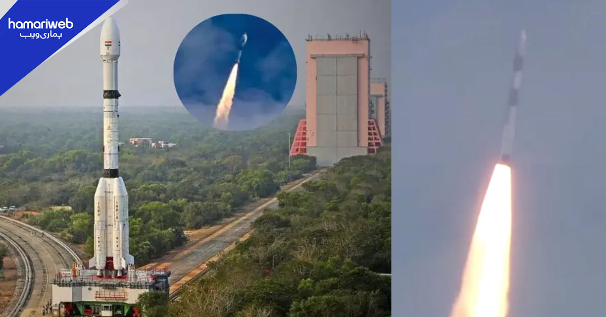 زمین کی نگرانی کے لیے سیٹلائٹ خلا میں بھیجنے کا بھارتی مشن ناکام