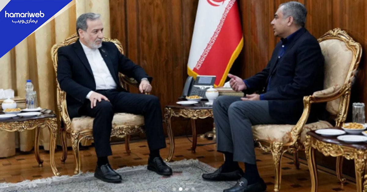 محسن نقوی کی عباس عراقچی سے ملاقات، امریکا ایران مذاکرات پر تبادلہ خیال