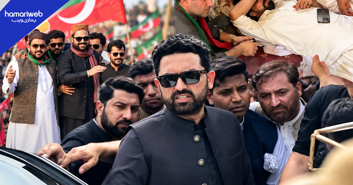 پی ٹی آئی کا لانگ مارچ پشاور پہنچ گیا، صوابی میں اہم اعلان کا عندیہ