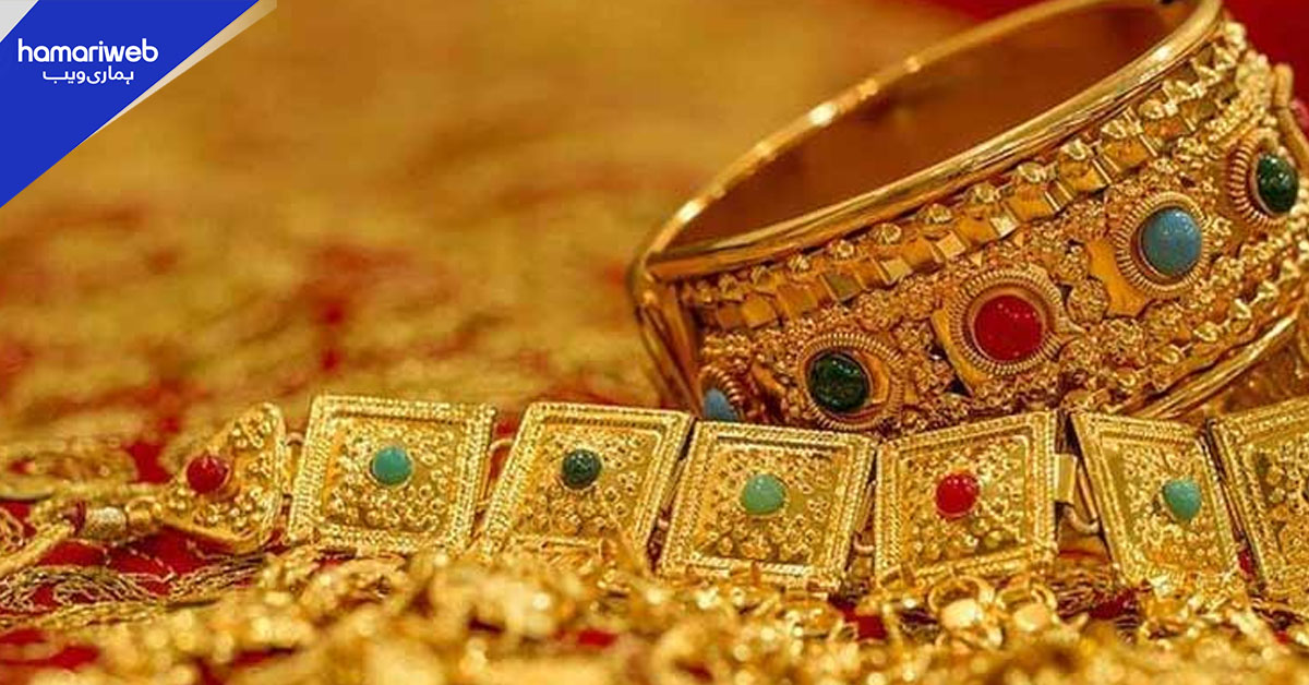 سونے کی قیمت میں بڑی کمی، فی تولہ 15 ہزار 100 روپے سستا