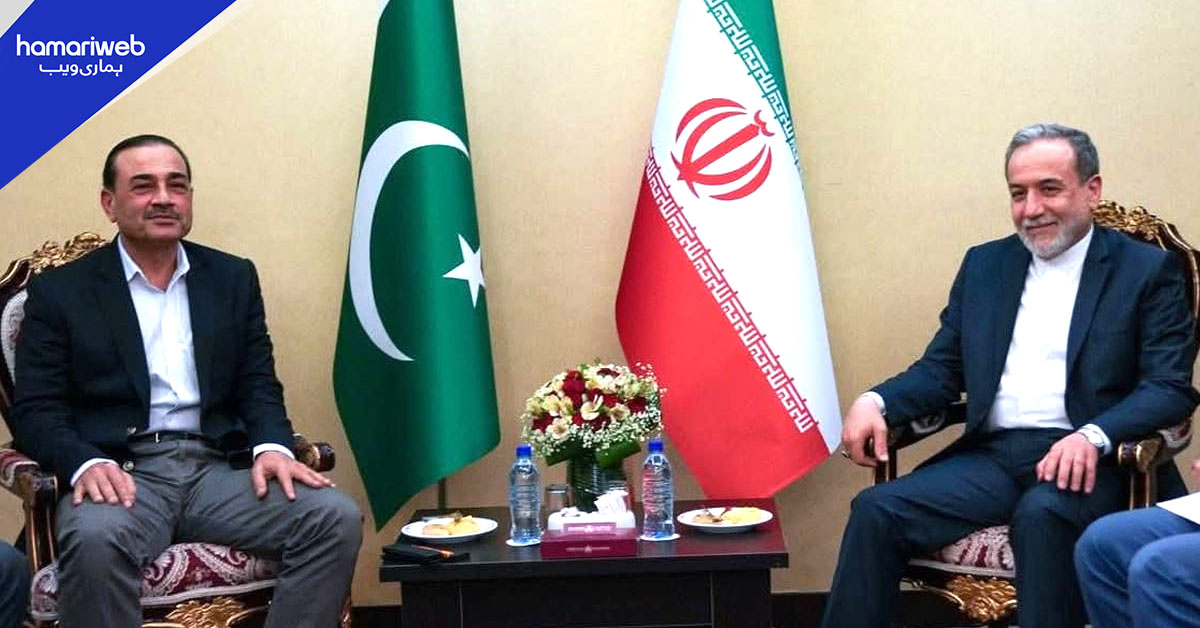 فیلڈ مارشل کی ایرانی وزیرخارجہ سے ملاقات، امن کوششوں پر تبادلہ خیال