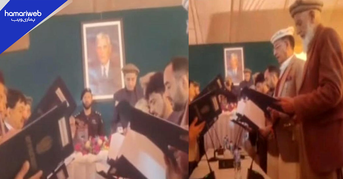 گلگت بلتستان میں نگراں کابینہ نے حلف اٹھا لیا