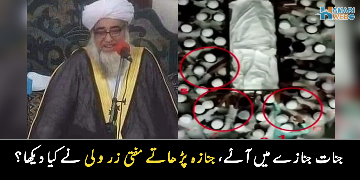 میں نے جنات کا جنازہ پڑھایا کیونکہ ۔۔ جنات اپنے استاد کے جنازے میں کیسے شرکت کرتے ہیں؟ مفتی زر ولی کا خوفناک واقعہ، دیکھیے