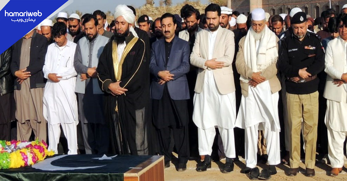 کرک میں شہید پولیس اہلکاروں کی نماز جنازہ ادا کردی گئی