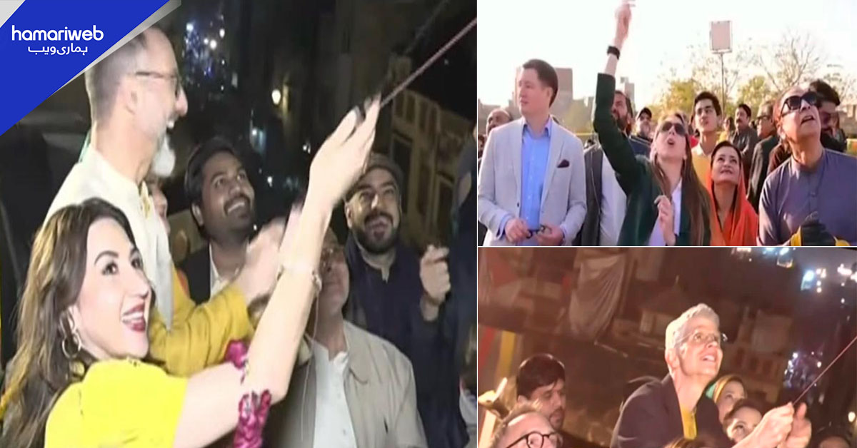 پاکستان میں بسنت کی تقریبات میں غیر ملکی سفارتکار بھی شریک