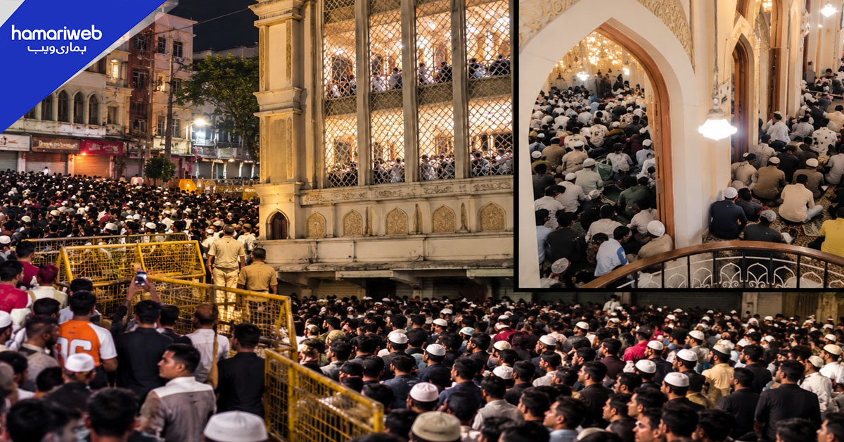 600 سالہ مسجد بچانے کے لیے مسلمان اندر بیٹھ گئے، اجین میں صورتحال کشیدہ