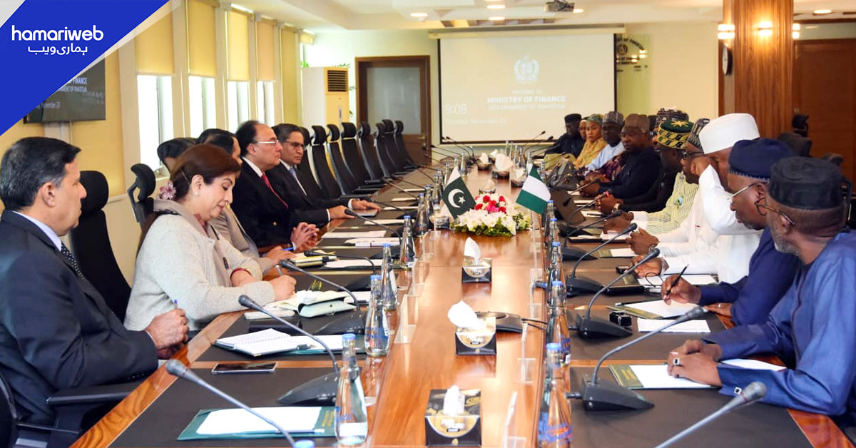 وفاقی وزیر خزانہ کی نائجیرین ریونیو کمیشن کے وفد سے ملاقات، ریفارمز ایجنڈے پر بریفنگ