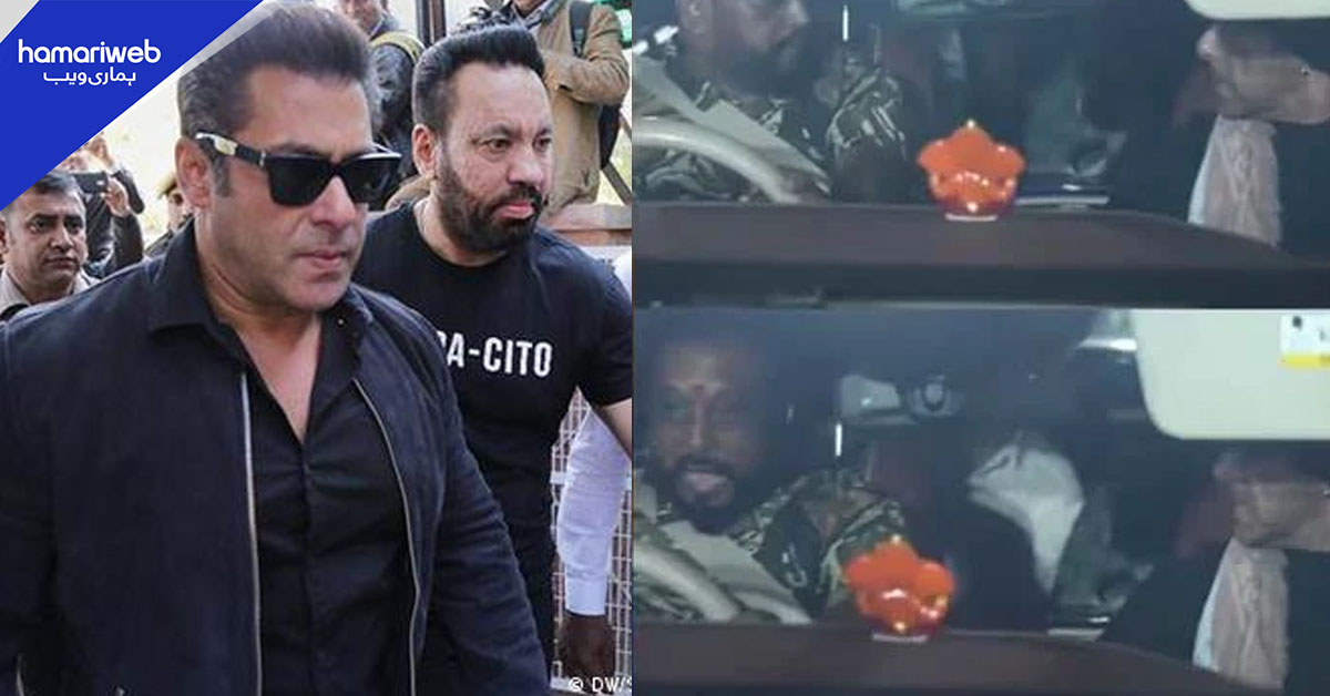 سلمان خان کی گاڑی مداح کے پاؤں پر چڑھ گئی، اداکار ڈرائیور پر برس پڑے
