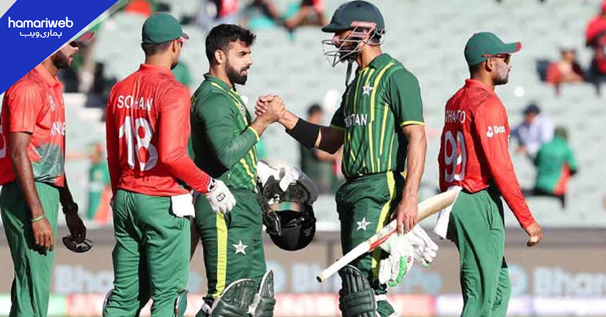 ورلڈ کپ کے بعد پاکستان اور بنگلا دیش کے درمیان ون ڈے اور ٹیسٹ سیریز
