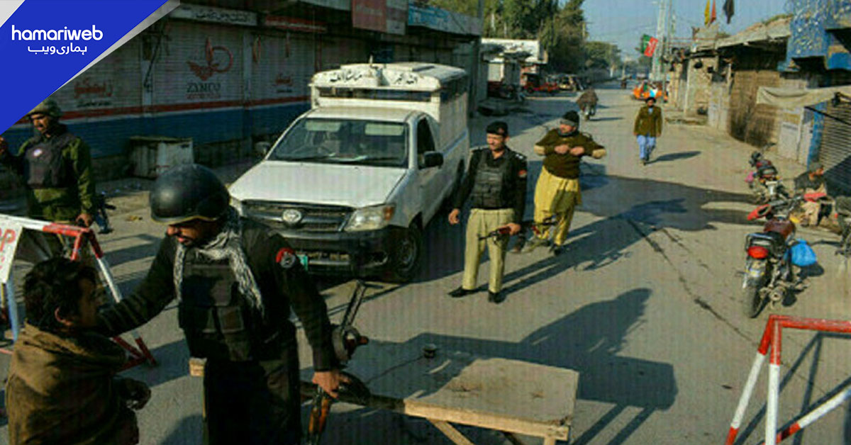 کوہاٹ میں پولیس چوکی پر دہشت گردوں کا حملہ ناکام، 4 اہلکار زخمی