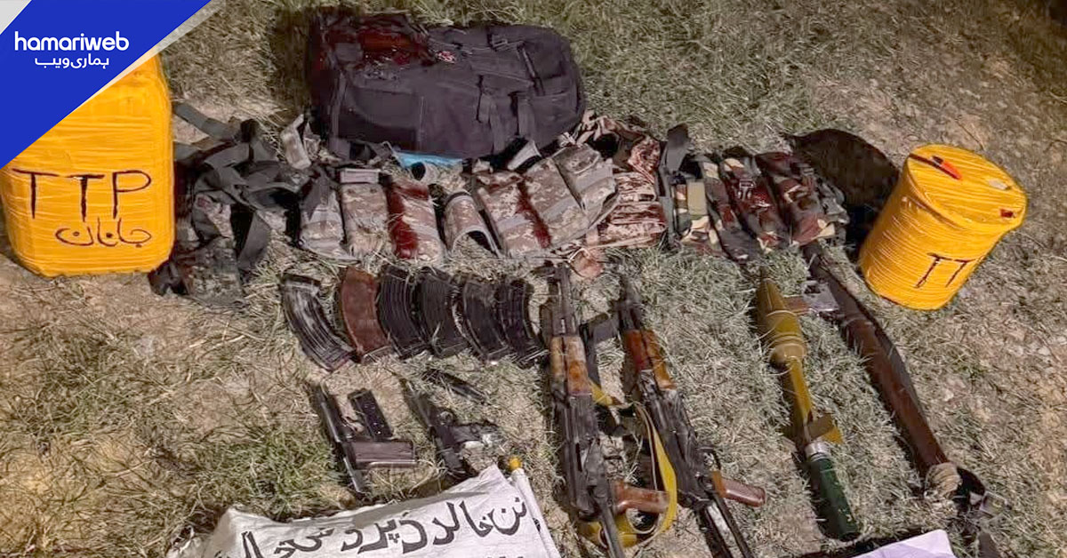 پاک فوج اور سی ٹی ڈی کی مشترکہ کارروائی، 5 دہشتگرد ہلاک، بھاری اسلحہ برآمد