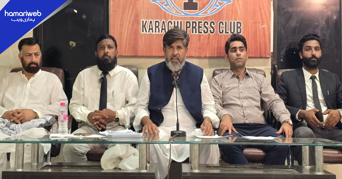 گل پلازہ کی انتظامی غلطیوں پر حکومت سندھ کی خاموشی باعث تشویش ہے، جمشید حسین