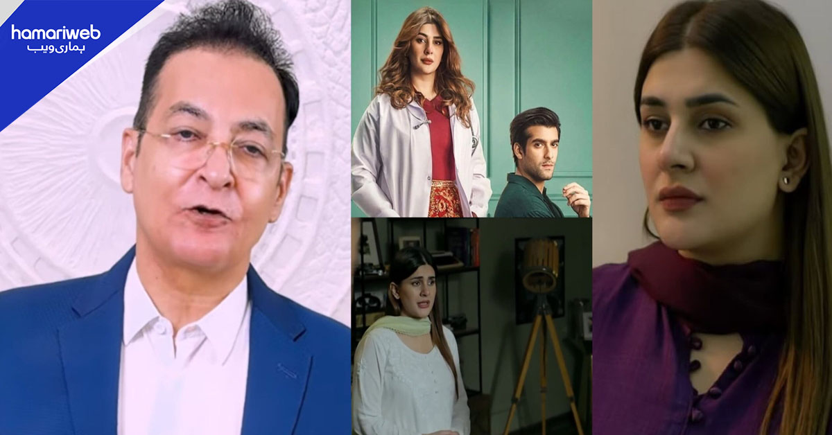 رو رہی ہیں یا نہیں، سمجھنا مشکل ہے، کبریٰ خان کی اداکاری پر ڈاکٹر یونس بٹ کا  تبصرہ