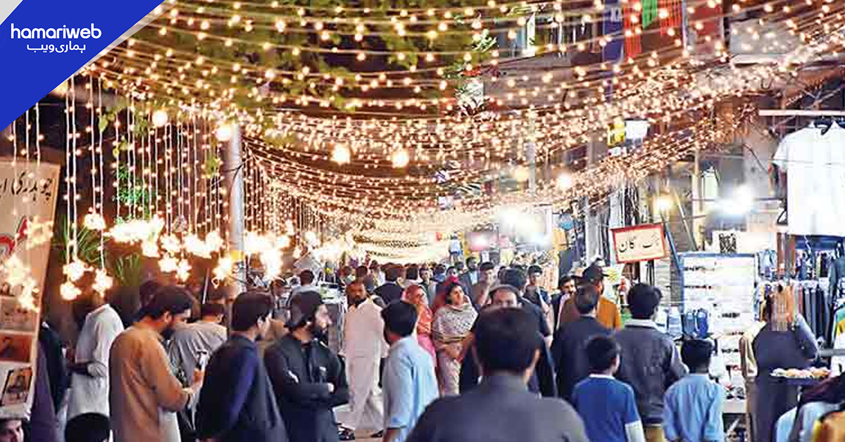 مہنگائی نے عید کی خریداری مشکل بنا دی، فروخت میں 40 فیصد کمی