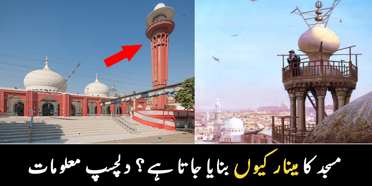 اگر مینار نہ ہو تو ۔۔ مسجد کے مینار کیوں بنائے جاتے ہیں؟ دلچسپ معلومات