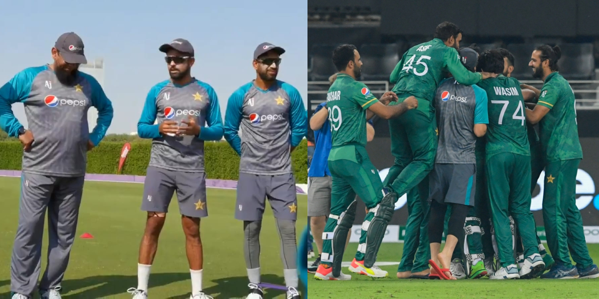 جیتنے کیلئے پاکستان ٹیم میچ سے پہلے کیا کرتی ہے؟ دیکھیں ویڈیو