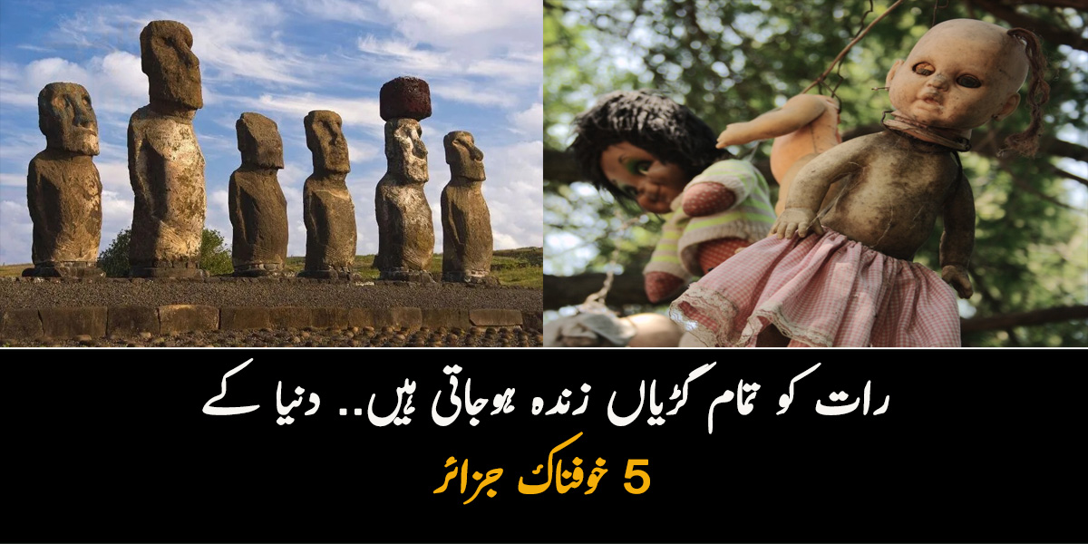 رات کو تمام گڑیاں زندہ ہوجاتی ہیں.. دنیا کے 5 ایسے عجیب و غریب اور خوفناک جزائر جن کے بارے میں جان کر آپ بھی ڈر جائیں گے