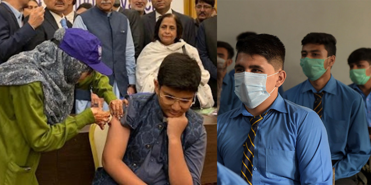سندھ میں 9 ویں اور 12 ویں جماعت کے طلبا کو ویکسین لگانے کا فیصلہ کرلیا۔۔۔ جانیے ویکسین کس تاریخ سے لگنا شروع ہوگئی؟