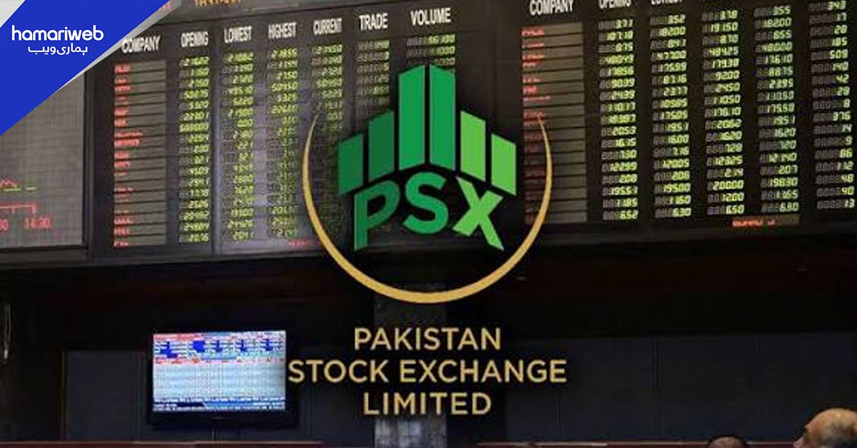 پاکستان اسٹاک ایکسچینج: پرافٹ ٹیکنگ سے 2400 پوائنٹس کی تیزی زائل، کاروبار بمشکل مثبت زون میں بند