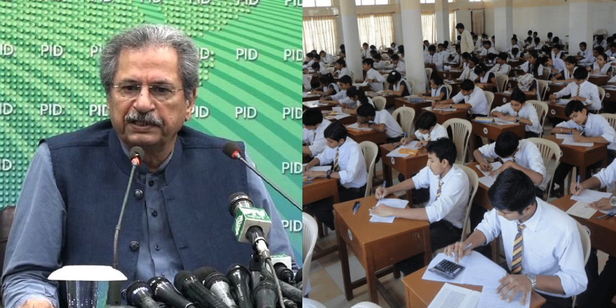 امتحانات کب تک ملتوی؟ وفاقی وزیر تعلیم کی جانب سے امتحانات سے متعلق اہم اعلان کردیا گیا
