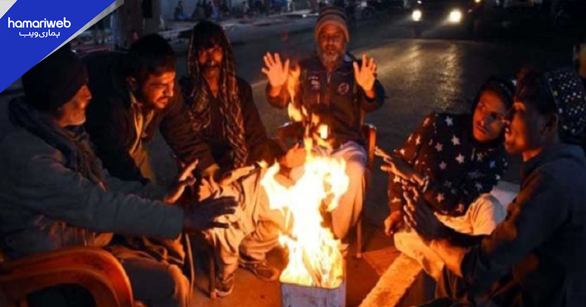 کراچی میں سردی کی نئی لہر، درجہ حرارت 8 ڈگری تک گرگیا