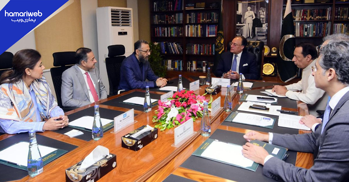 اسلامک چیمبر کے سیکریٹری جنرل کی وزیر خزانہ سے ملاقات، اقتصادی تعاون بڑھانے پر تبادلہ خیال