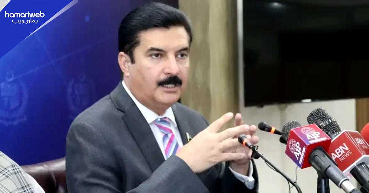 گورنر خیبر پختونخوا فیصل کریم کنڈی کا فورسز کے خلاف بیانات پر اظہارِ مذمت