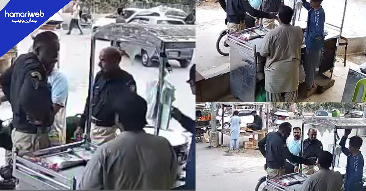 مفت بریانی نہ دینے پر پولیس اہلکار کی دھمکیاں، دونوں اہلکار معطل