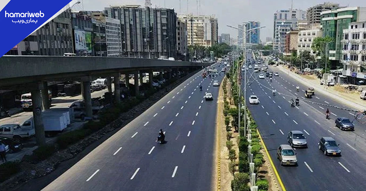 شارع فیصل پر قوانین توڑنے والوں کے خلاف آج سے ای چالان کا آغاز