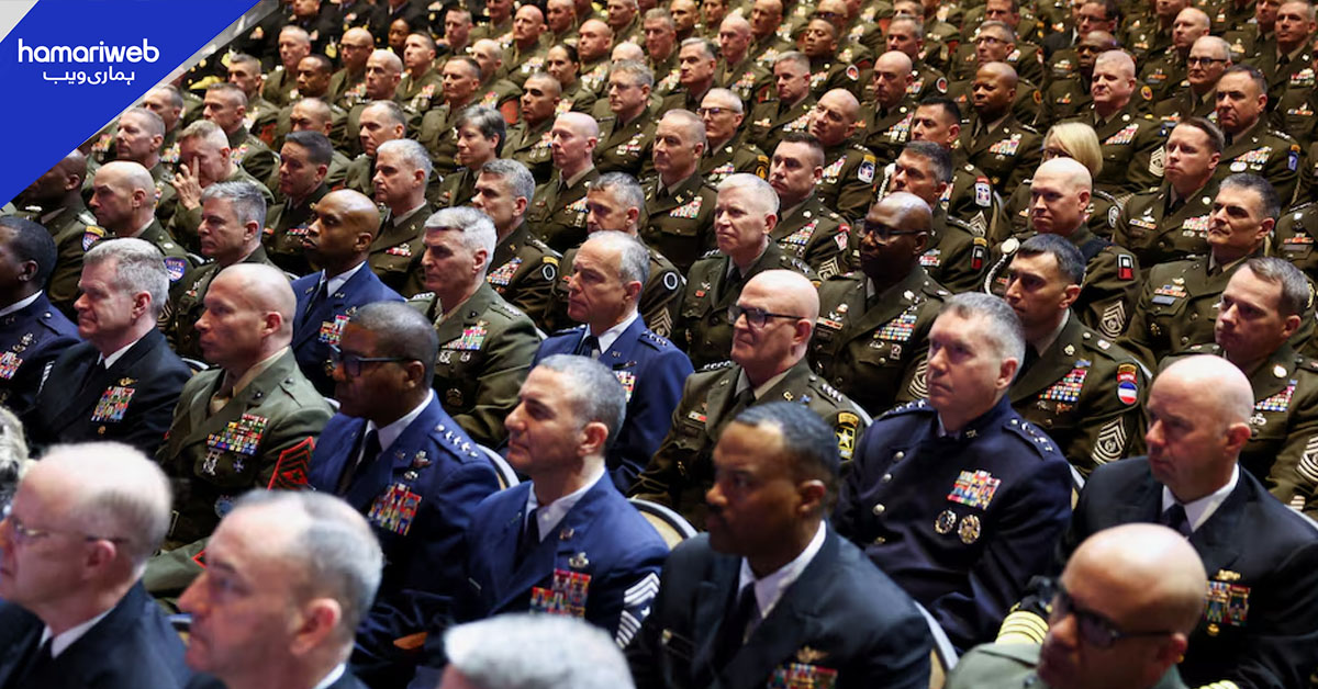 پینٹاگون کا امریکی فوج میں فوراسٹار جنرلز کی تعداد میں کمی کا منصوبہ